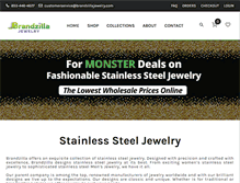 Tablet Screenshot of brandzillajewelry.com
